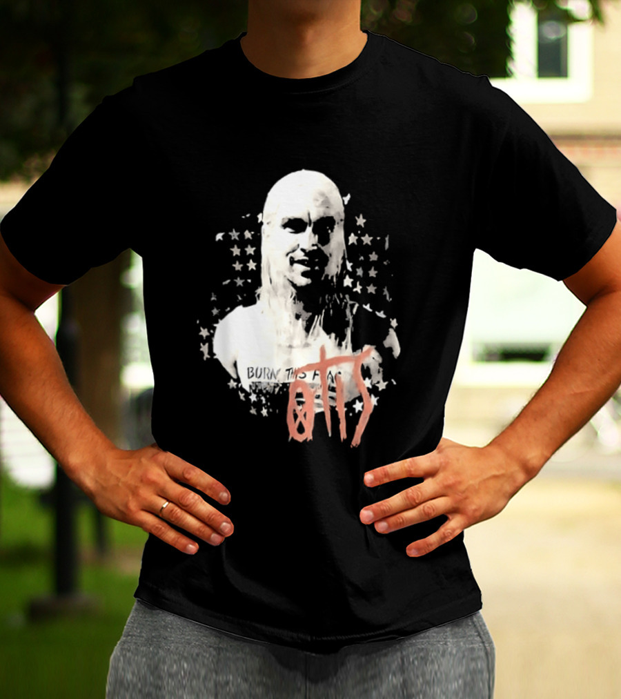 House Of 1000 Corpses Otis Rob Zombie Stars 2 Sided T-Shirt