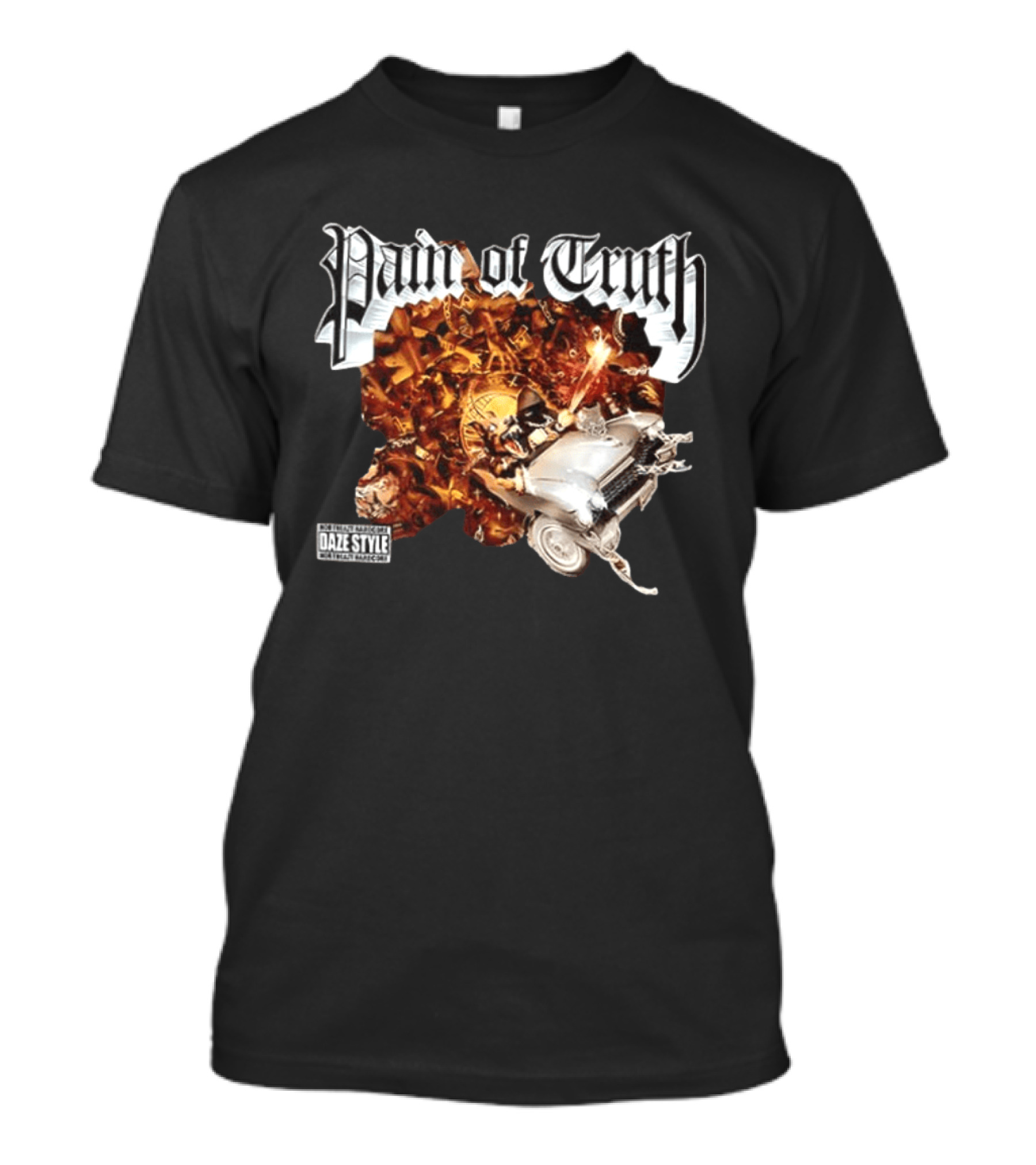 Pain Of Truth Daze Style Work Visuals T-Shirt