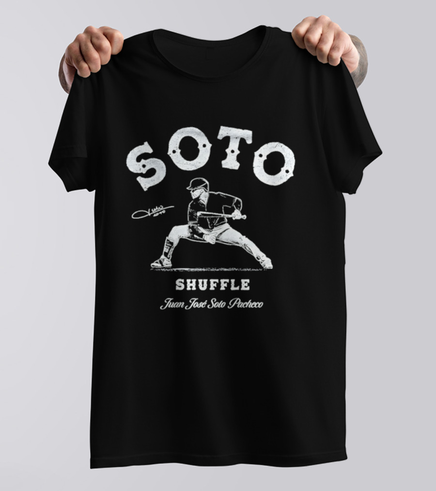 Soto Shuffle Juan Jose Soto Pacheco Baseball T-Shirt