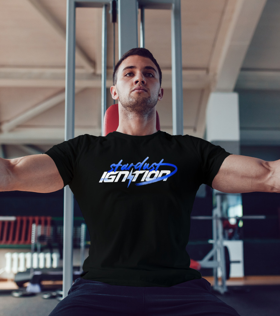 Stardust Ignition Blue Lightning T-Shirt