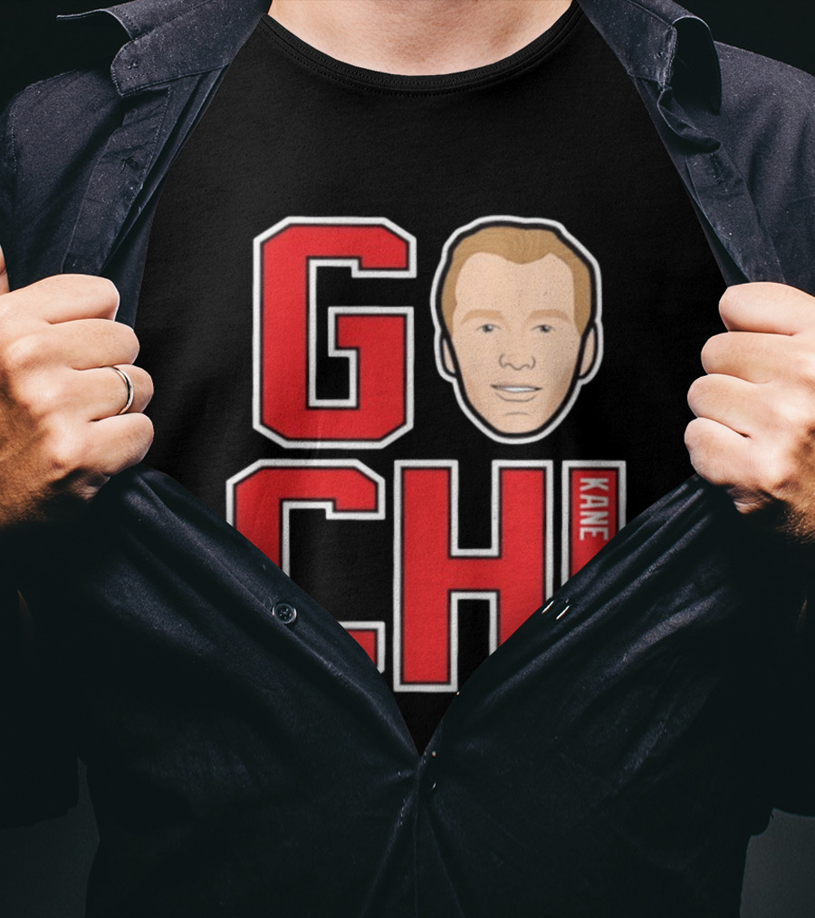 Patrick Kane Go CHI Chicago Blackhawks Fan Gear T-Shirt
