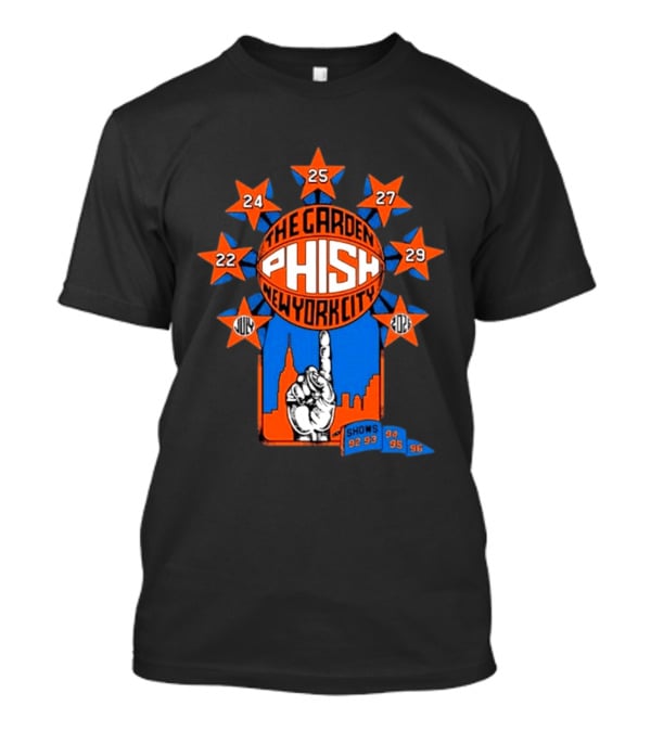 Phish The Garden July 2026 New York City Shows 92 93 94 95 96 T-Shirt