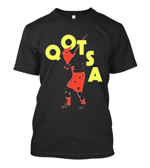 Queens Of The Stone Age QOTSA Executioner Bold Red Yellow T-Shirt