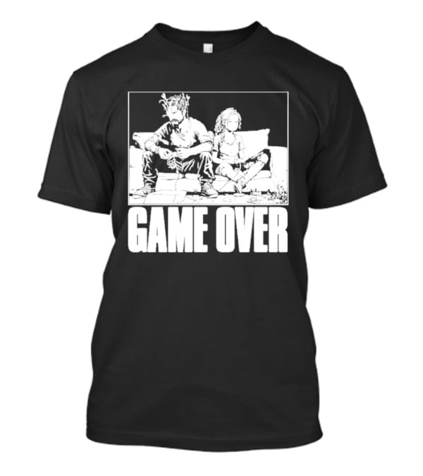 The Reel Rejects TLOU Game Over Couch Scene T-Shirt