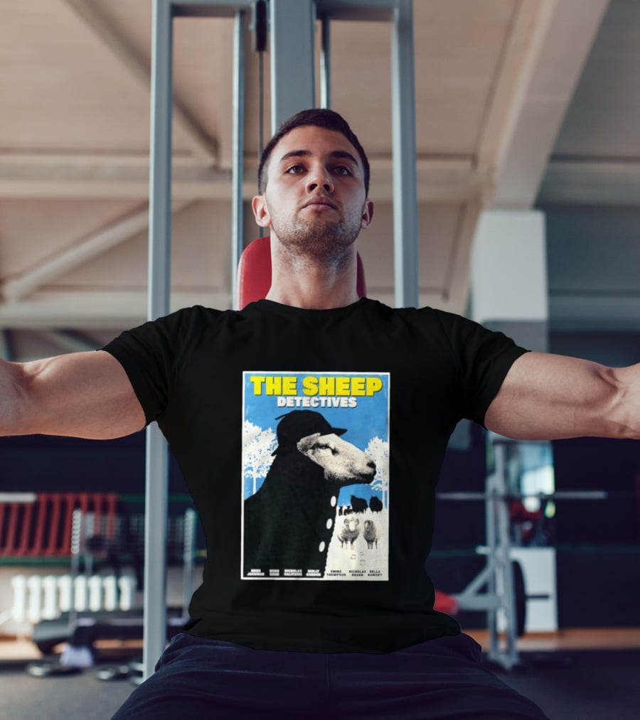 The Sheep Detectives Hugh Jackman Hong Chau Nicholas Galitzine Molly Gordon Emma Thompson Nicholas Braun Bella Ramsey T-Shirt