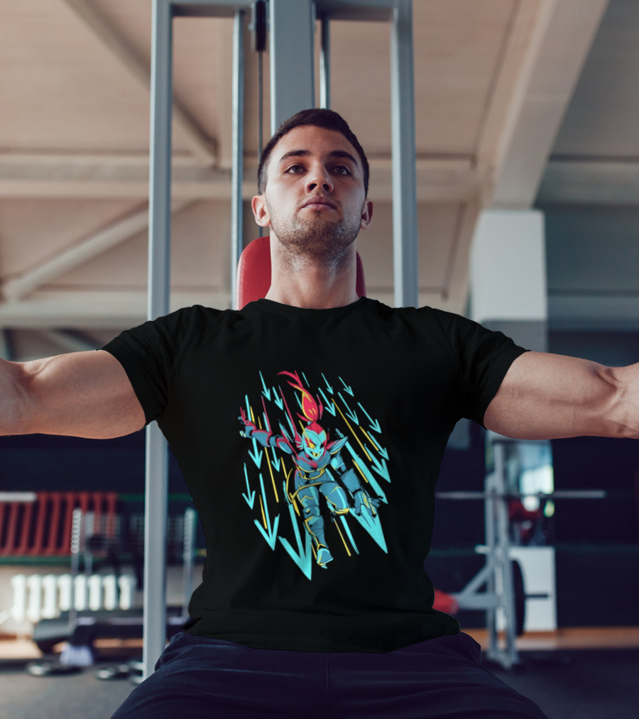 Undyne Onslaught 10th Anniversary Undertale T-Shirt