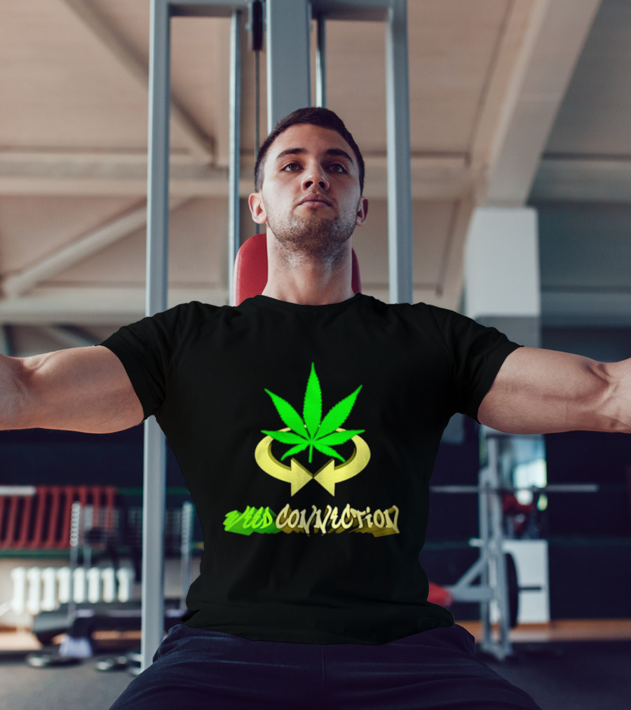Cannabis Leaf Symbol Weed Connection T-Shirt