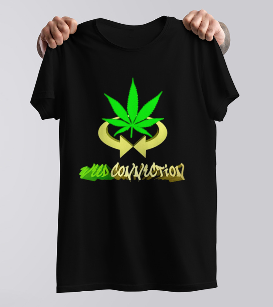 Cannabis Leaf Symbol Weed Connection T-Shirt