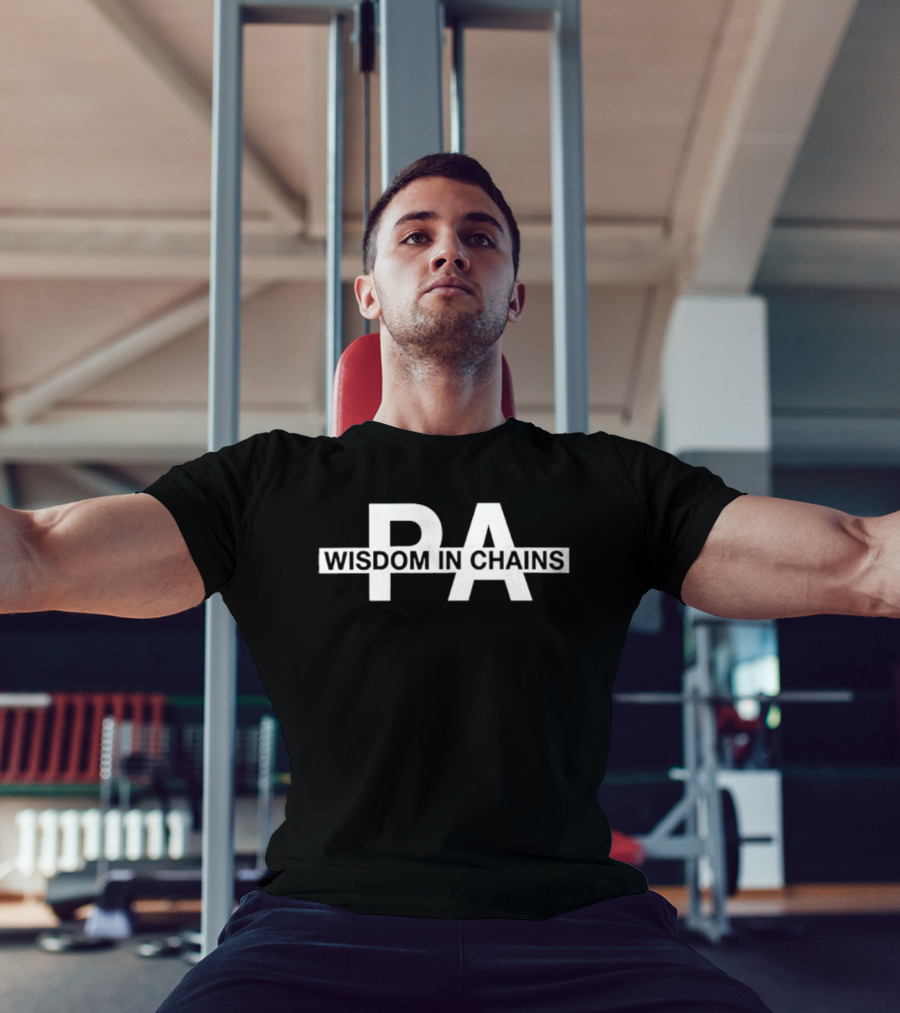 PA Wisdom In Chains Hardcore Punk Band T-Shirt