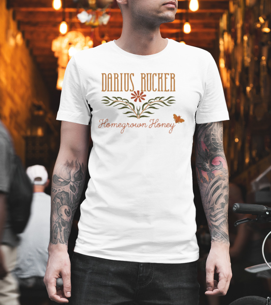 Darius Rucker Homegrown Honey Floral Country T-Shirt