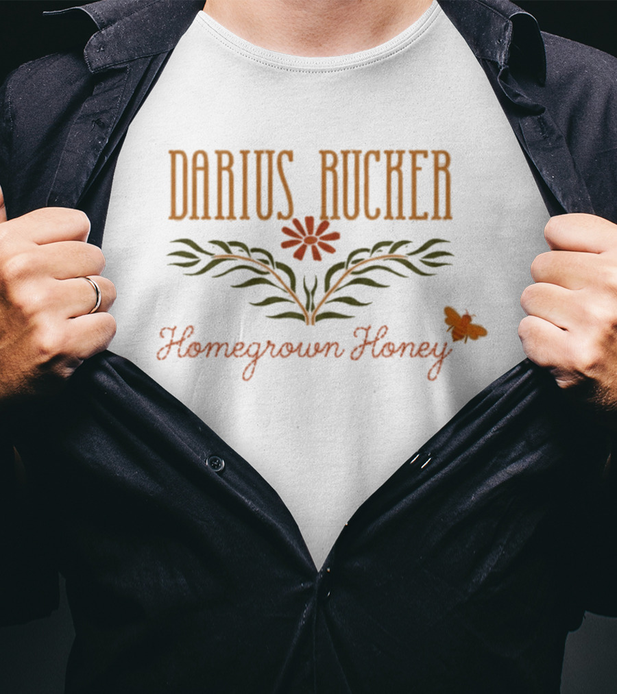 Darius Rucker Homegrown Honey Floral Country T-Shirt