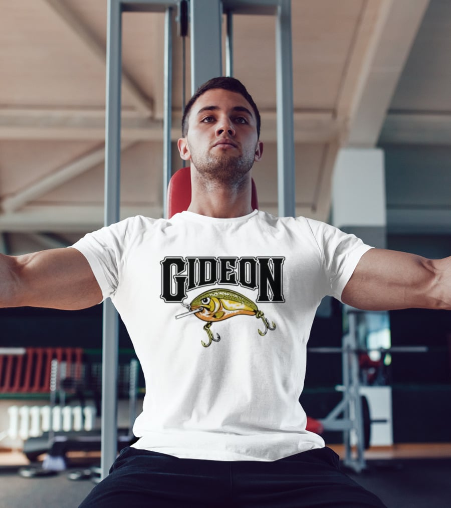 Gideon Fishing Lure Bite Down T-Shirt