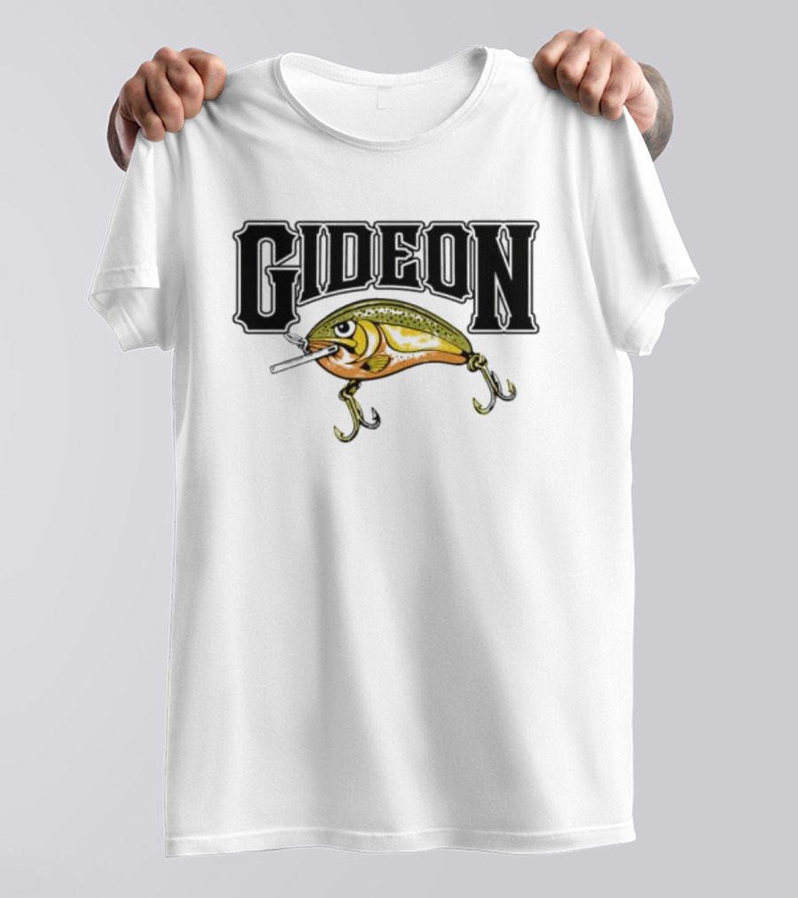 Gideon Fishing Lure Bite Down T-Shirt