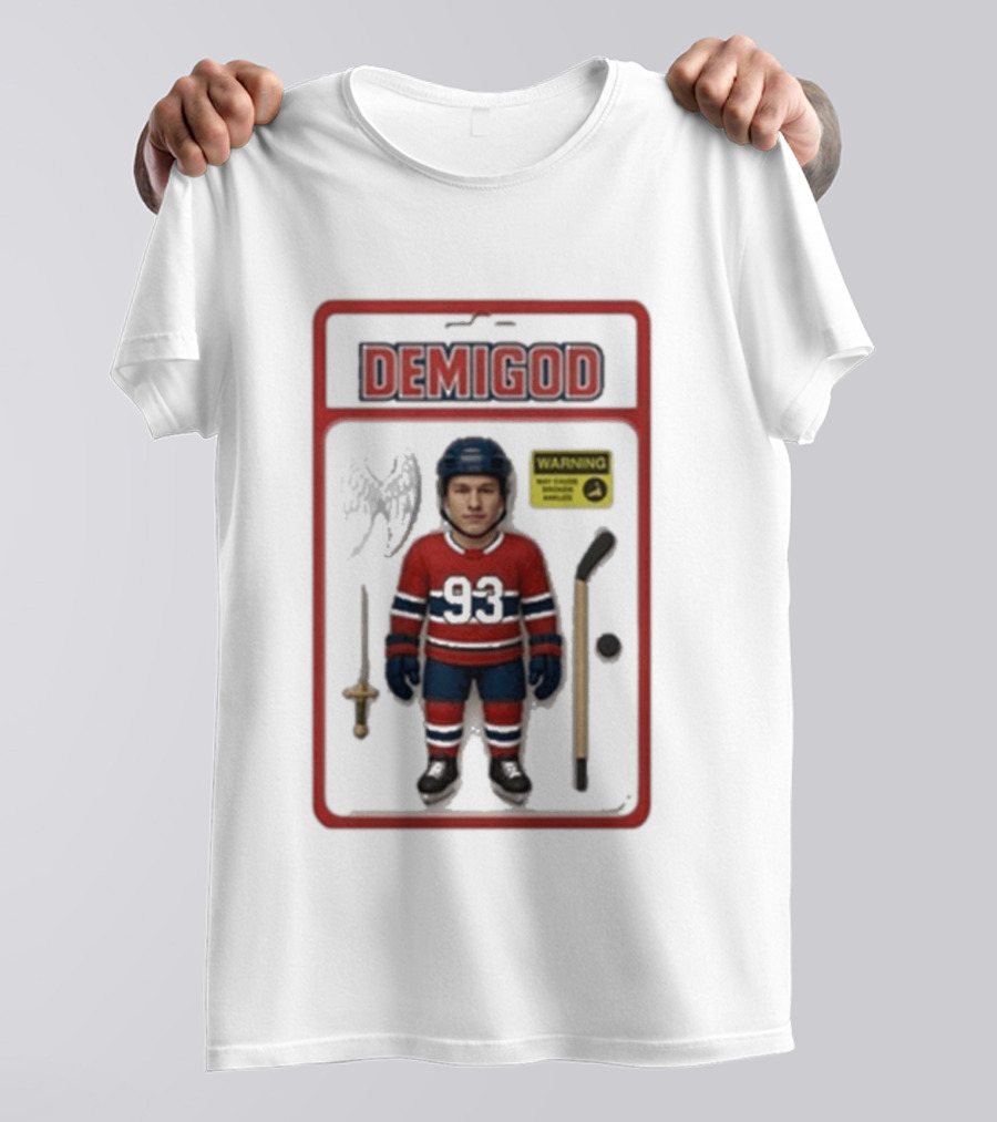 Demigod Warning Ivan Demidov 93 Montreal Canadiens T-Shirt