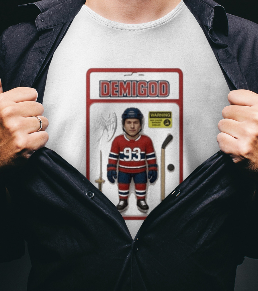Demigod Warning Ivan Demidov 93 Montreal Canadiens T-Shirt