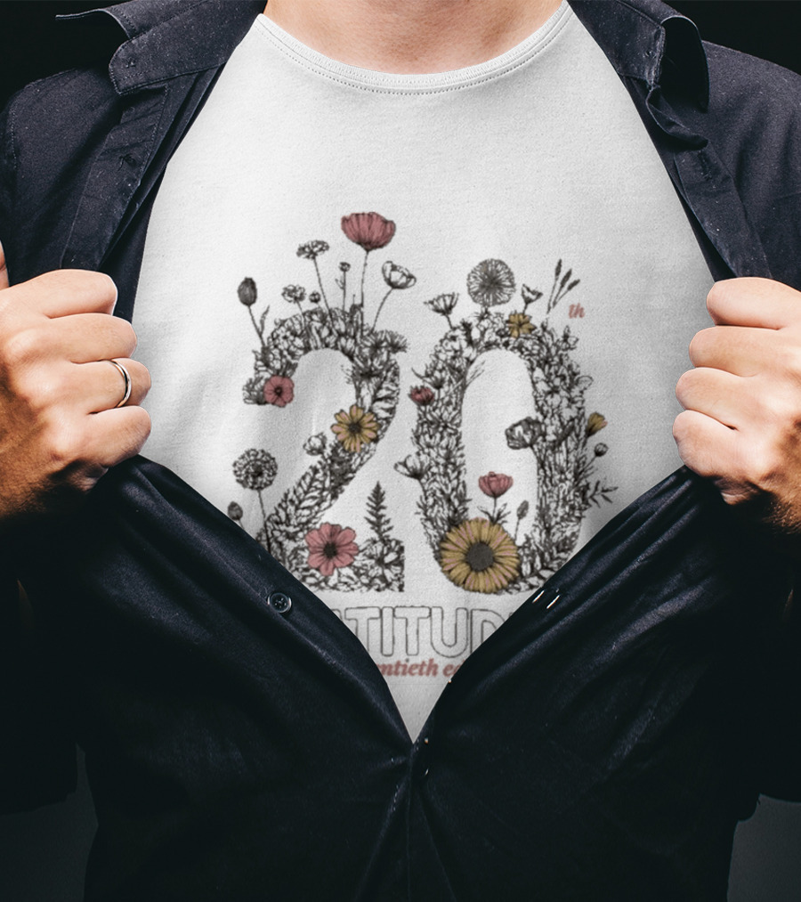 Latitude 20th The Twentieth Edition Flower T-Shirt