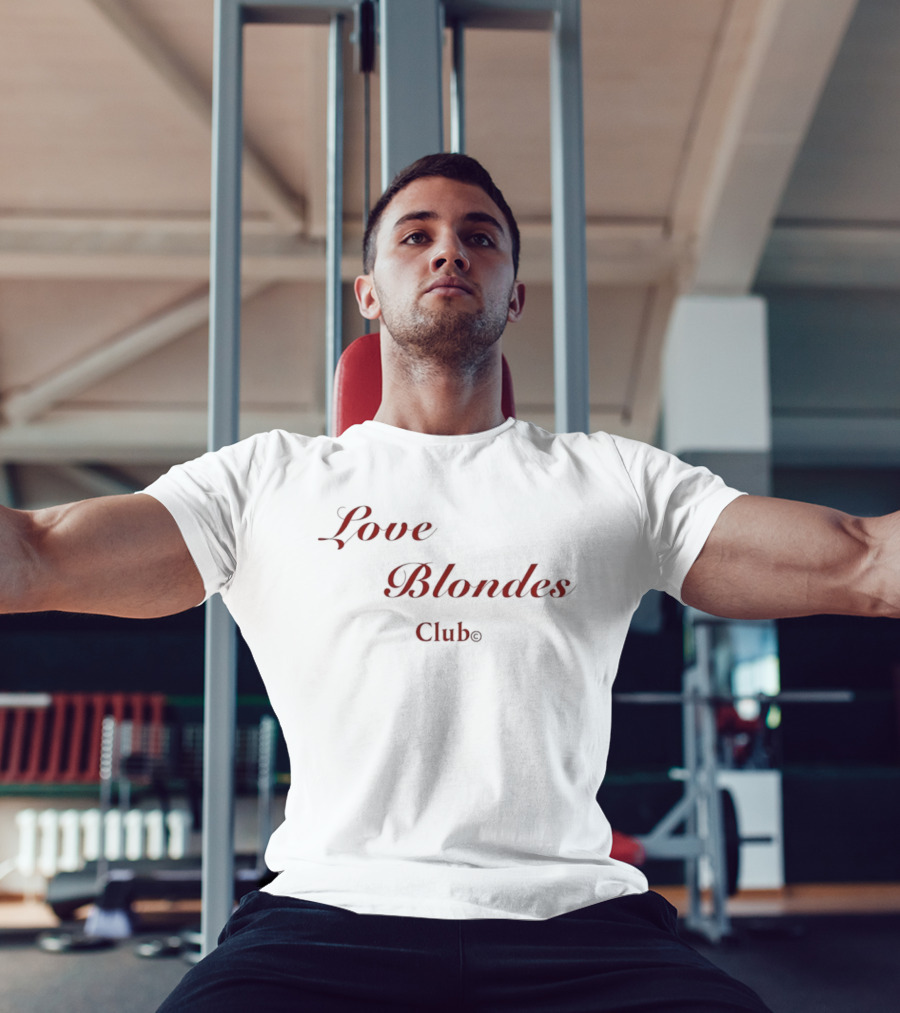 Love Blondes Clube Beverie Blonde T-Shirt