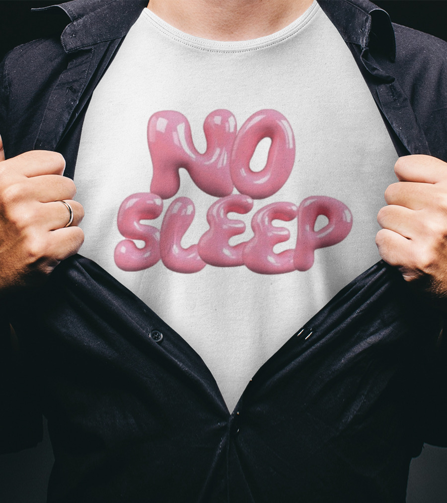 No Sleep Insomnia Exhausted Night Owl Aesthetic Drift Off Tired Mood T-Shirt