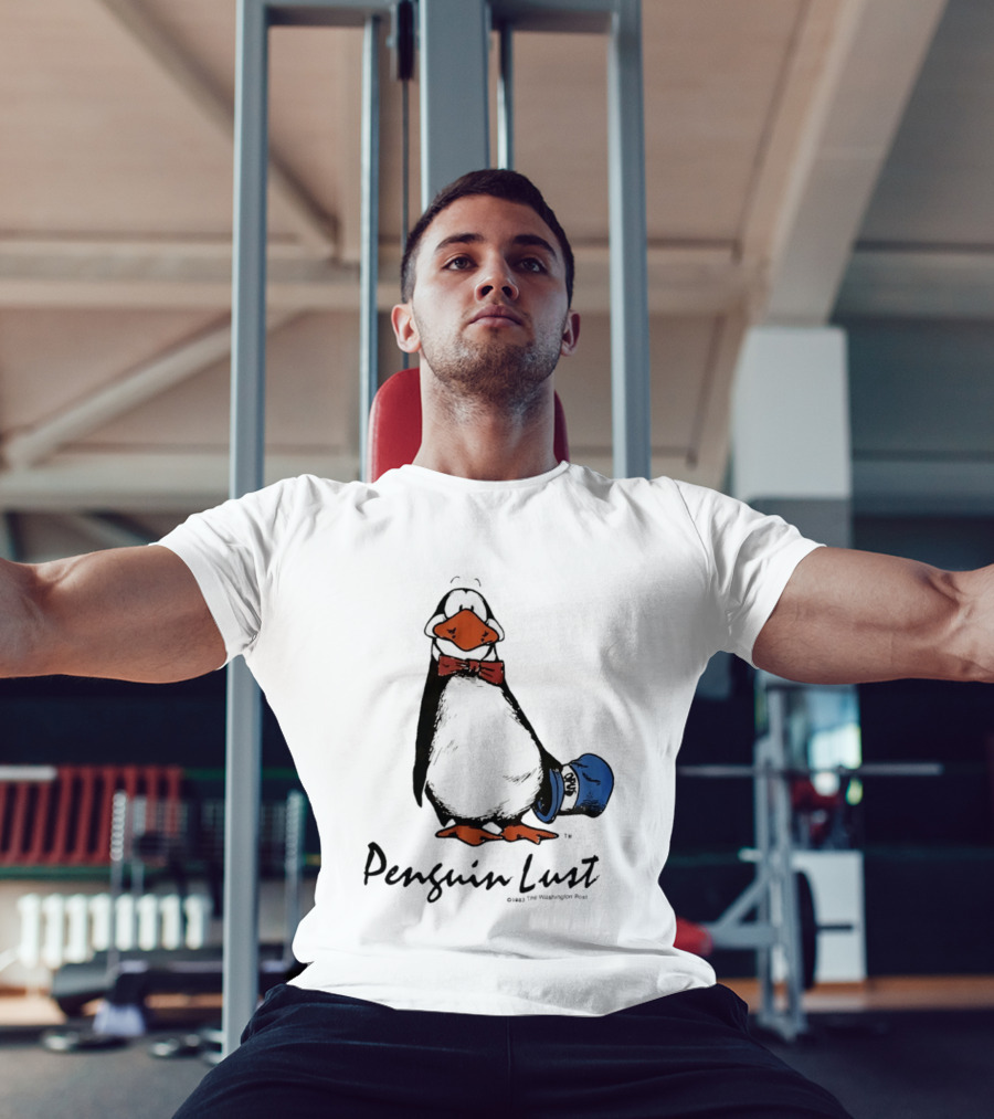 Opus The Penguin Lust 1983 Washington Post T-Shirt