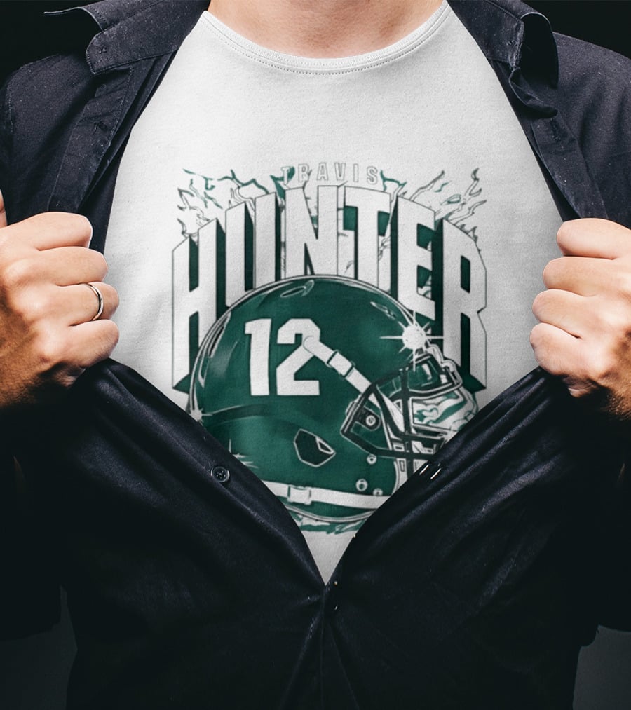 Travis Hunter 12 Helmet Jacksonville Jaguars Sports Fan T-Shirt