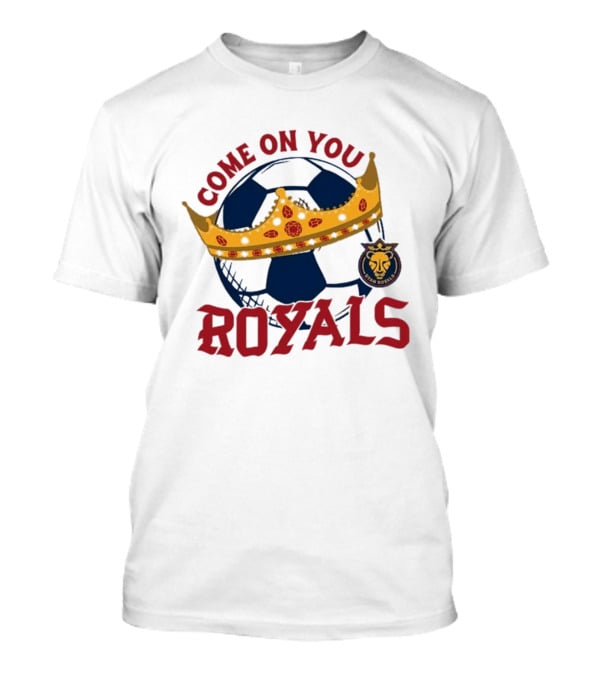 Come On You Royals Soccer Crown Lion T-Shirt