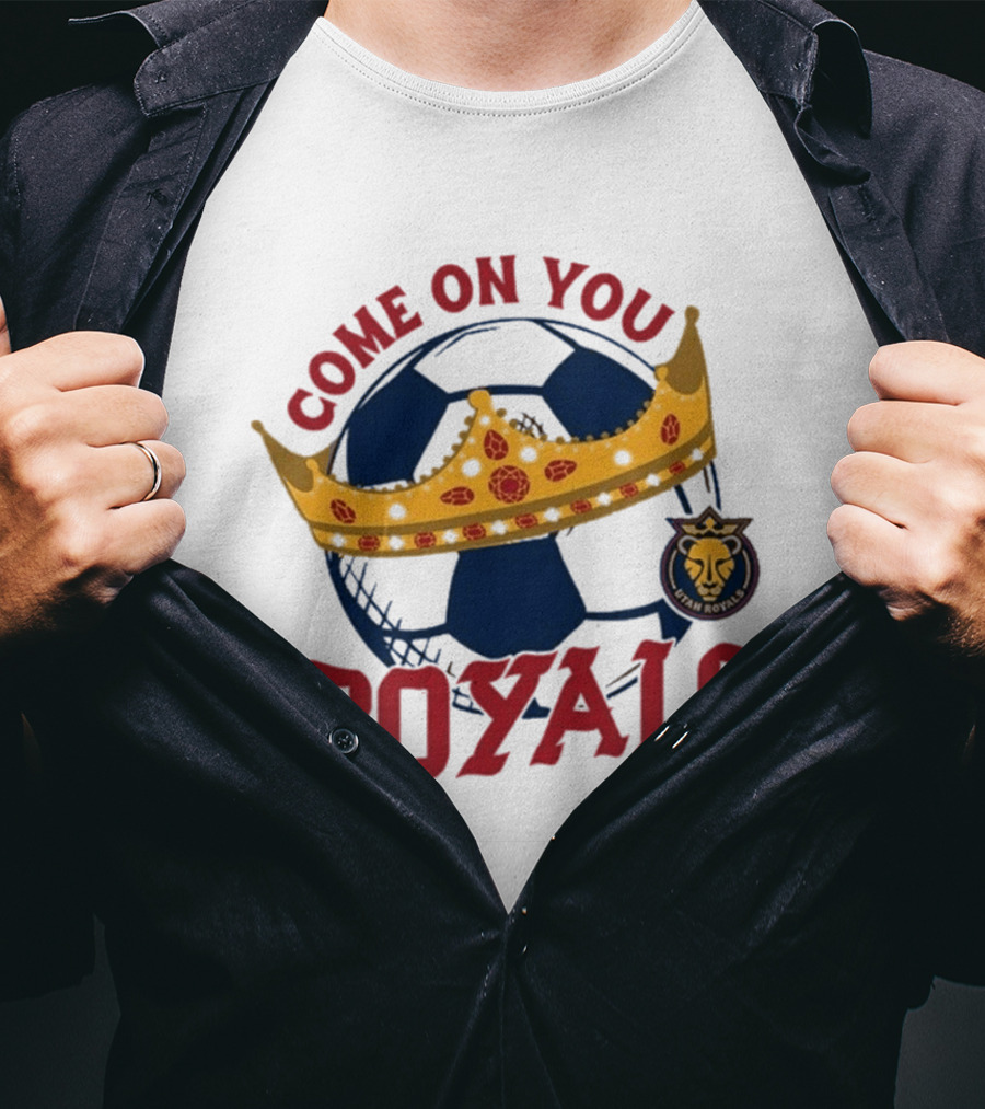Come On You Royals Soccer Crown Lion T-Shirt