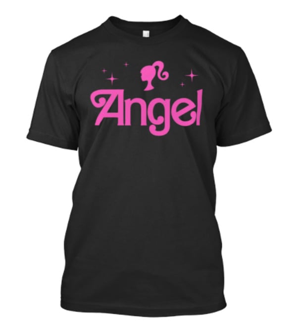 Angel Reese Barbie Crop With Star Accents T-Shirt