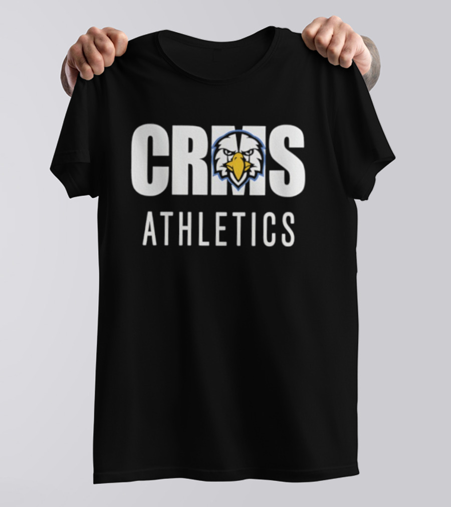 CRMS Athletics Eagle Emblem Canyon Ridge Motif T-Shirt
