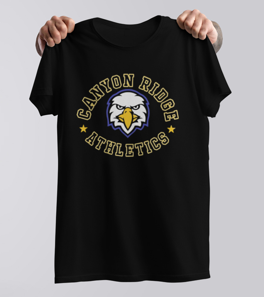 Canyon Ridge Eagles Athletics Star T-Shirt