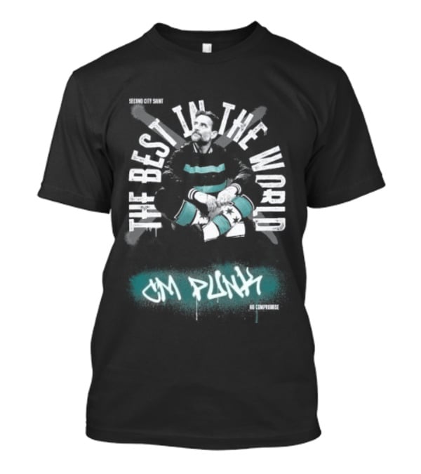 CM Punk The Best In The World Second City Saint No Compromise T-Shirt