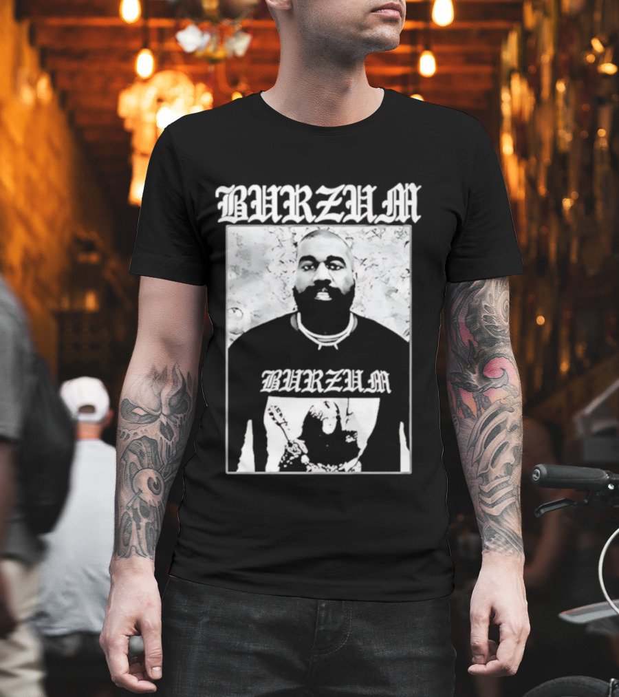 Kanye West Burzum Black Metal T-Shirt