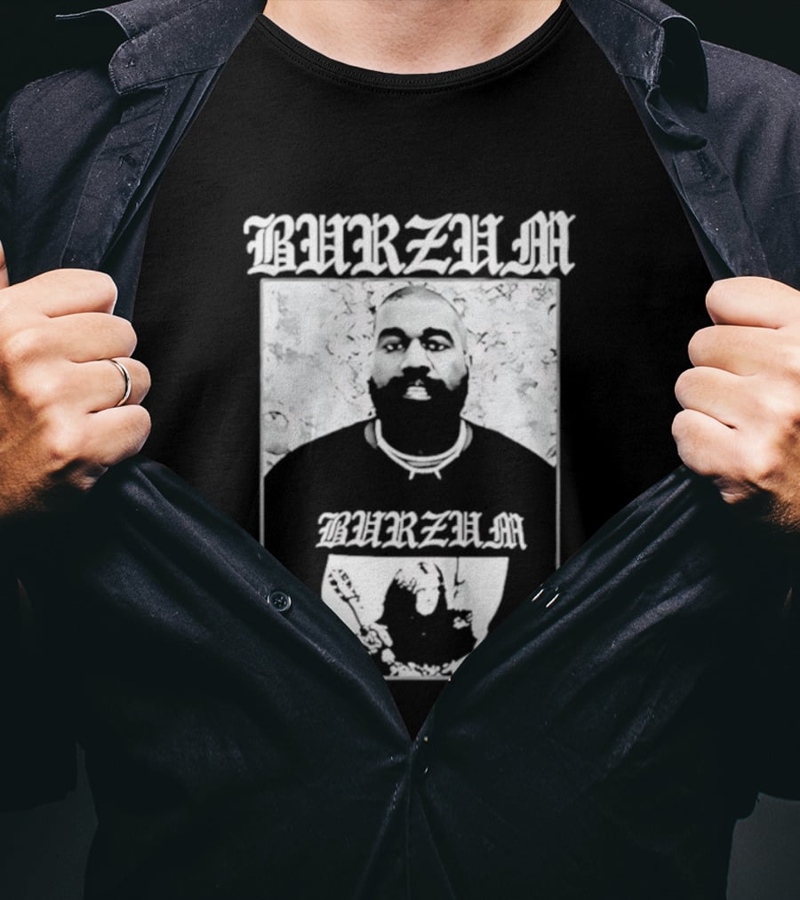 Kanye West Burzum Black Metal T-Shirt