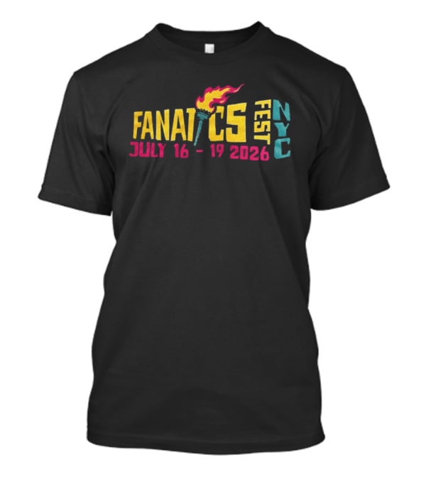 Fanatics Fest NYC July 16 19 2026 Exclusive T-Shirt