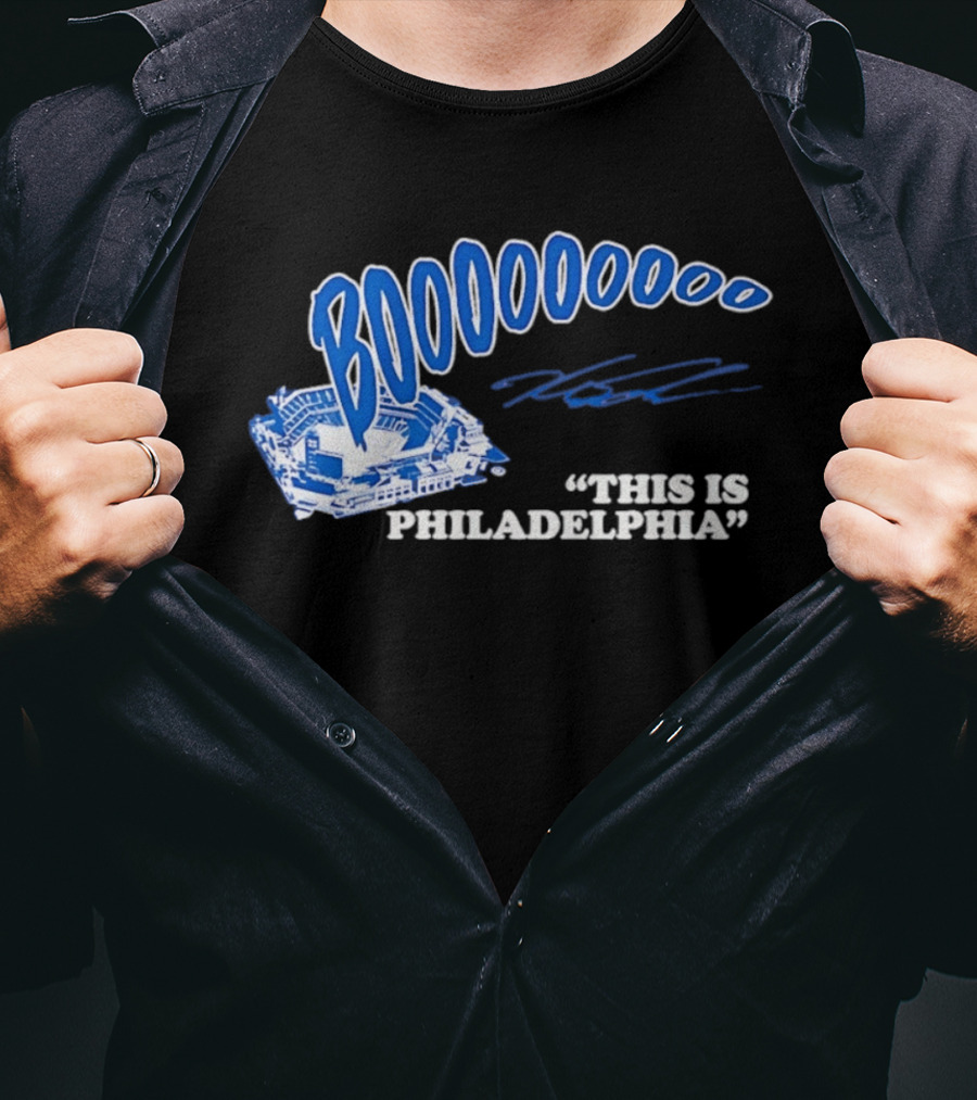 Booooo This Is Philadelphia Phillies Stadium T-Shirt