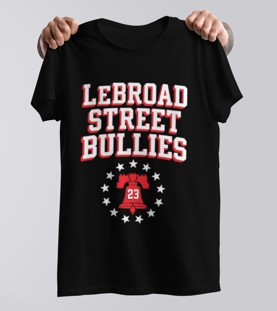 LeBroad Street Bullies 23 Liberty Bell Stars T-Shirt