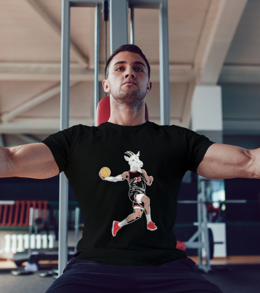 Lebron James 23 Goat Philly Basketball Legend Fan T-Shirt