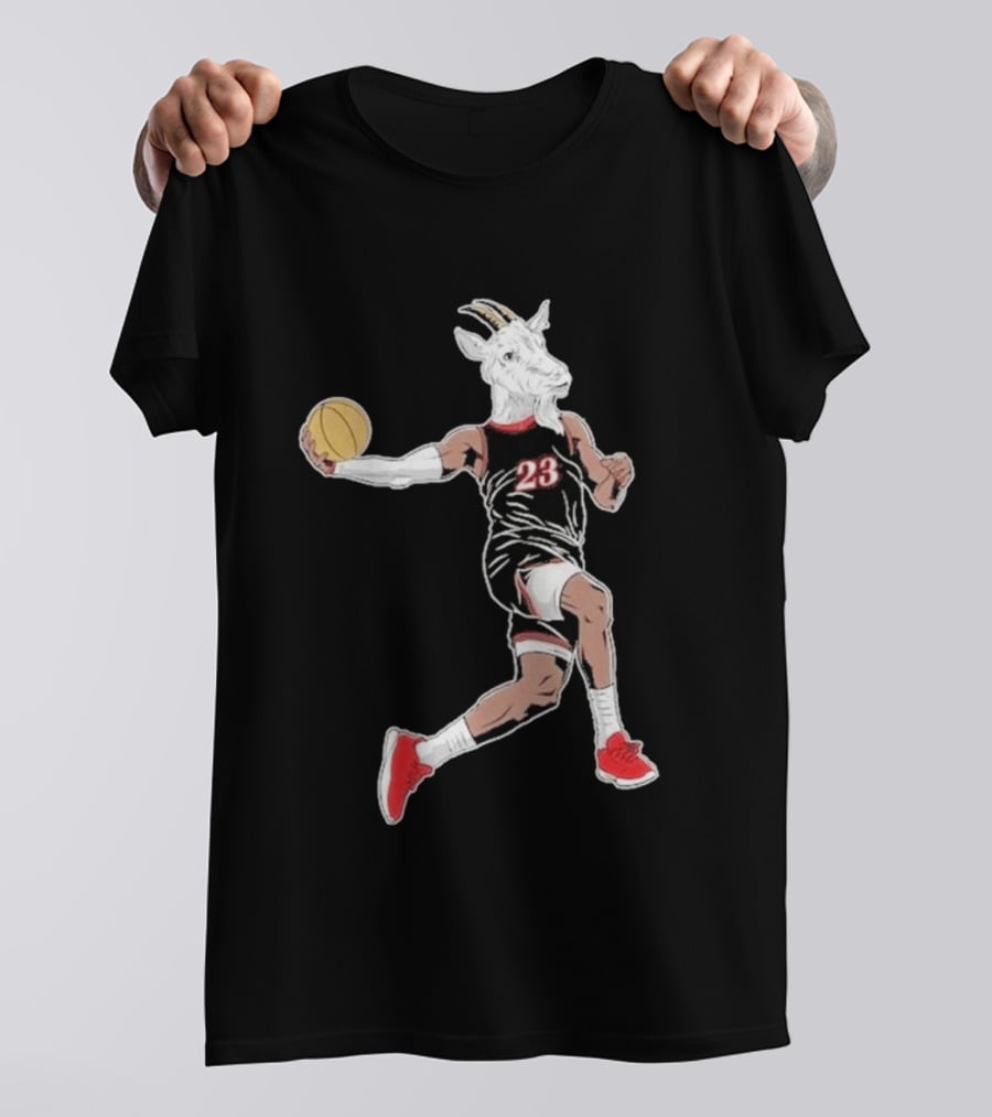 Lebron James 23 Goat Philly Basketball Legend Fan T-Shirt