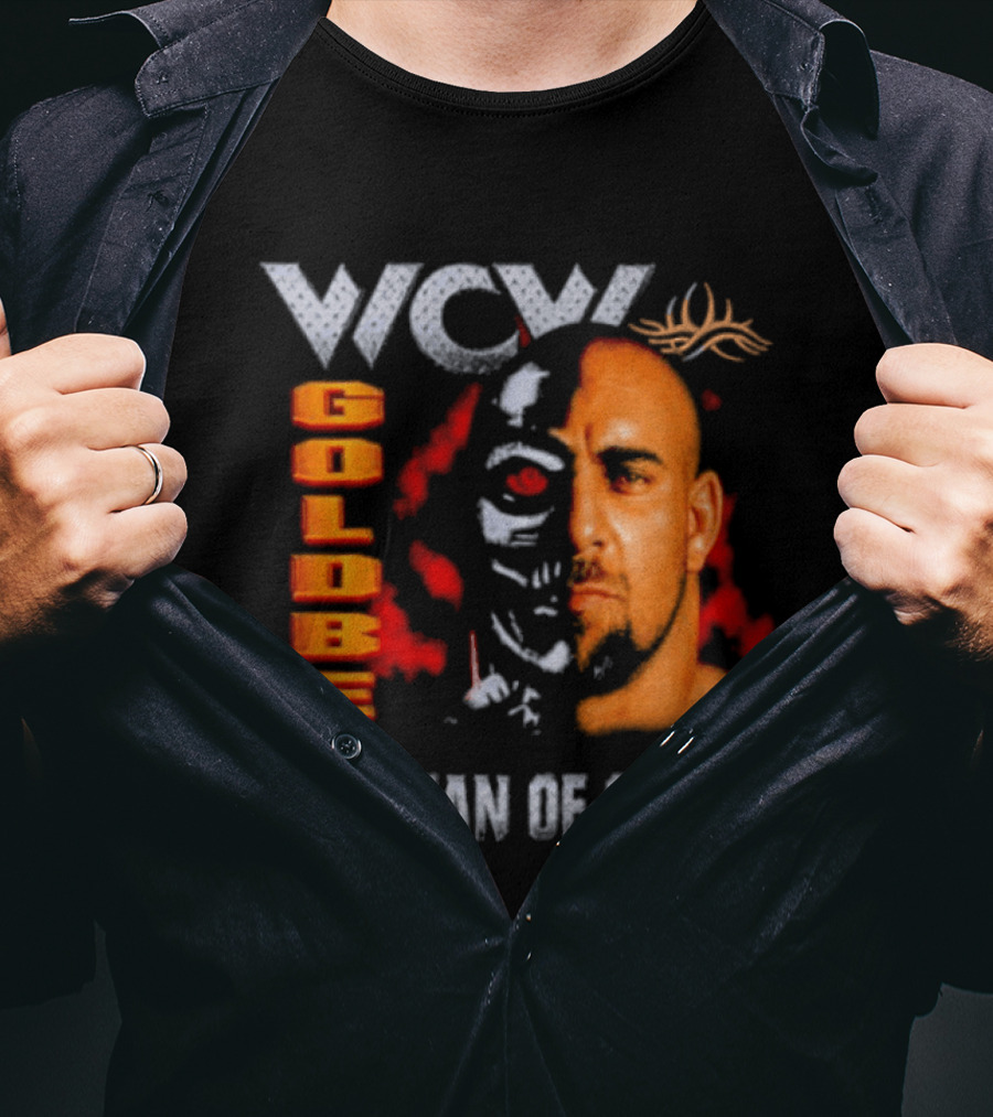 WCW Goldberg Man Of Steel Wrestling T-Shirt