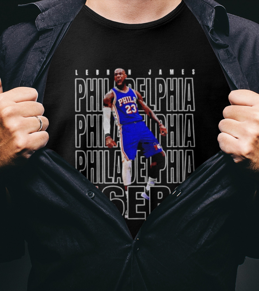 LeBron James Philadelphia 76ers Basketball 2026 T-Shirt