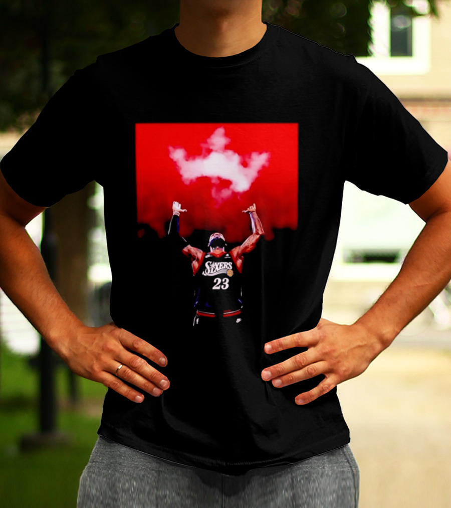 LeBron James 23 Philadelphia 76ers The Final Bell T-Shirt