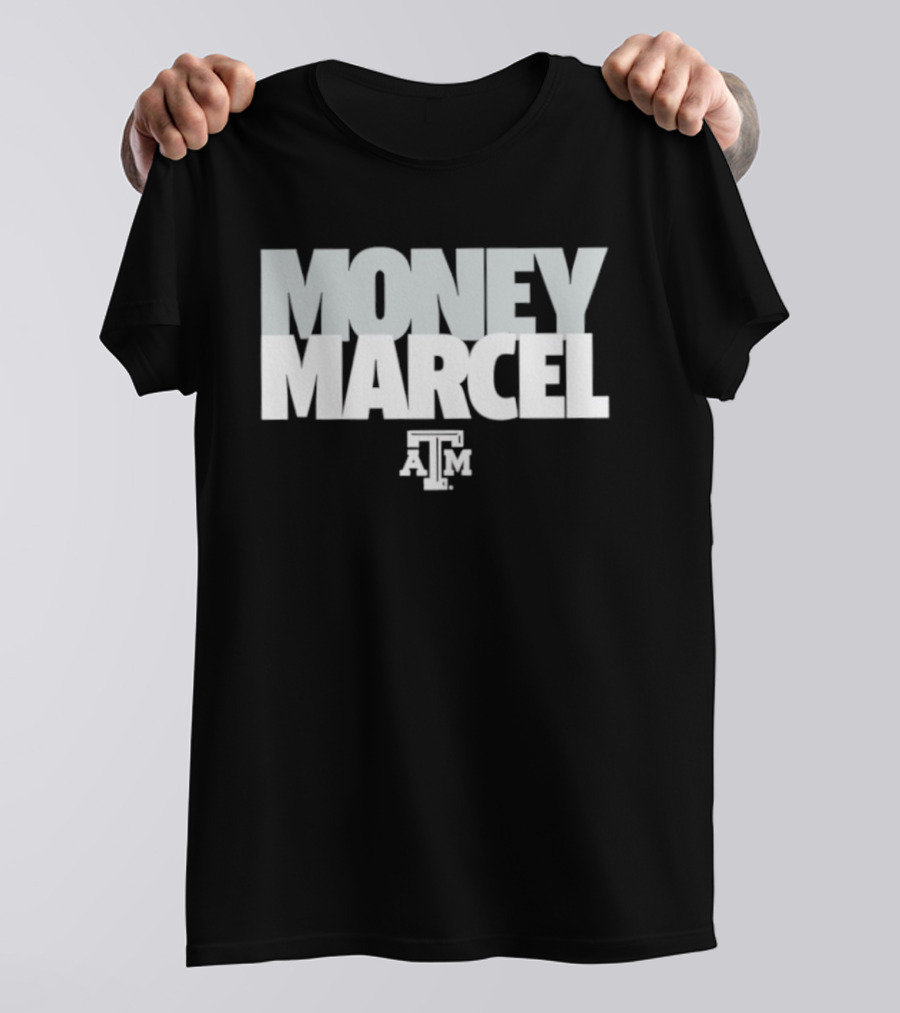 Money Marcel Texas A&M Aggies Football Fan T-Shirt