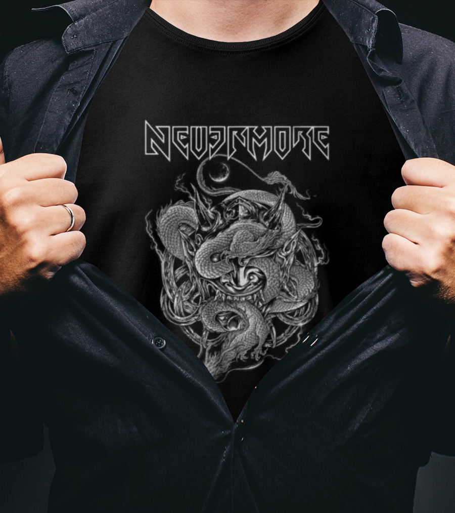 Nevermore Shop River Dragon T-Shirt