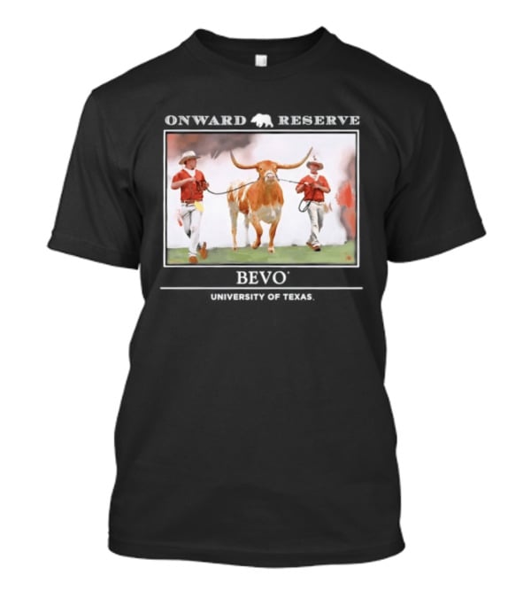 Onward Reserve Bevo University Of Texas Longhorns Football Celebration T-Shirt