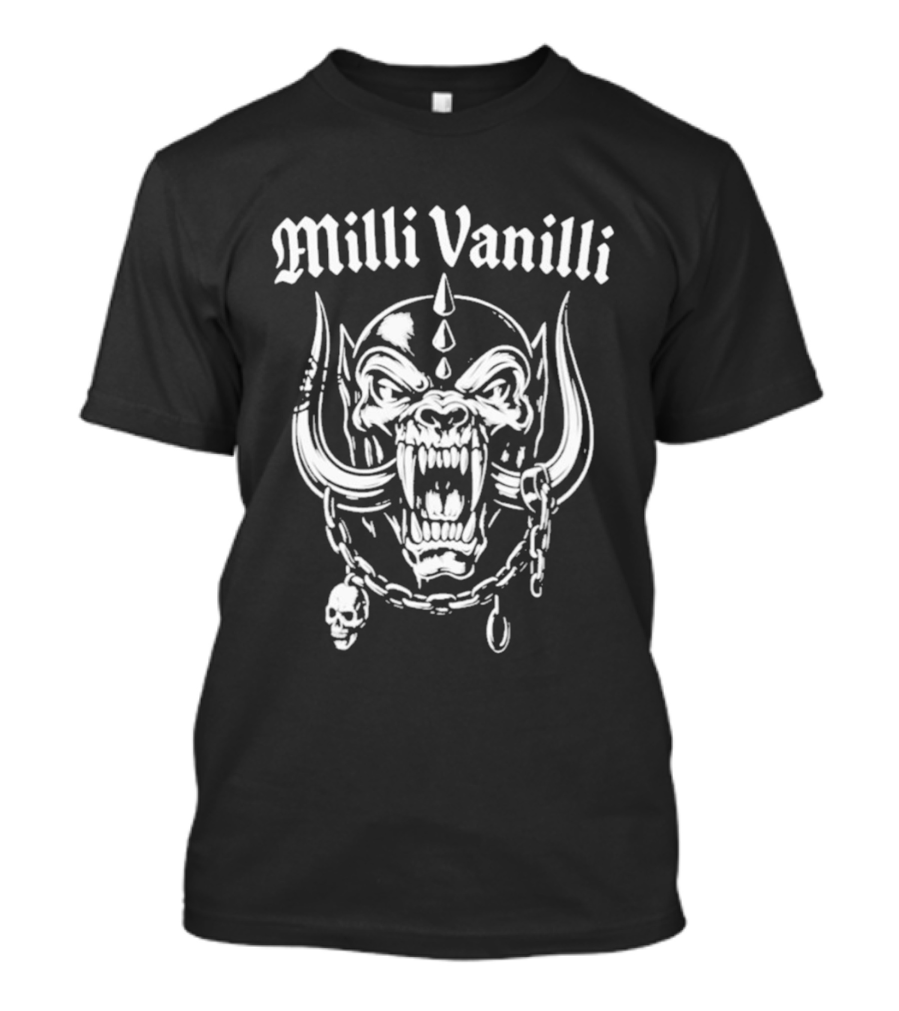 Milli Vanilli Motorhead Snaggletooth T-Shirt
