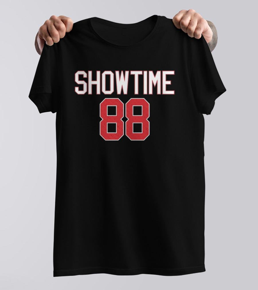 Showtime 88 Basketball Jersey Vintage Throwback T-Shirt