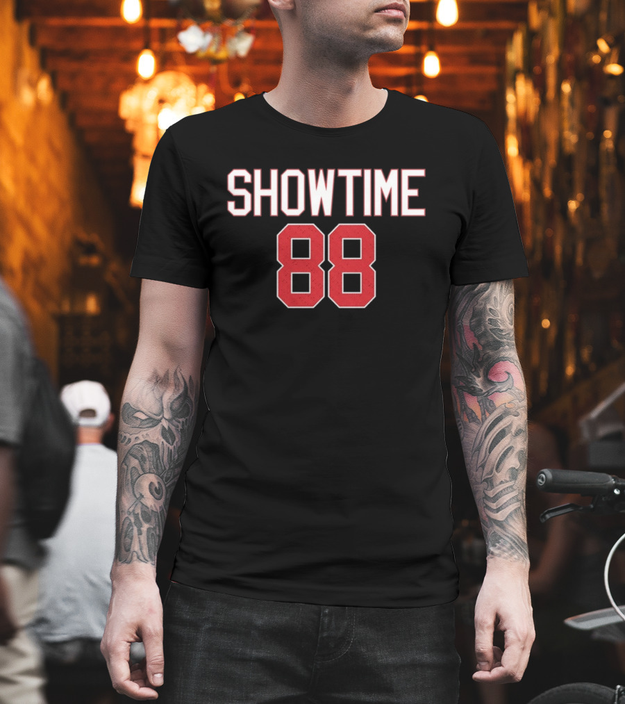 Showtime 88 Basketball Jersey Vintage Throwback T-Shirt