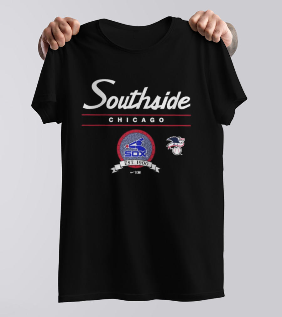 Southside Chicago White Sox Sox American League Nike Baseball T-Shirt