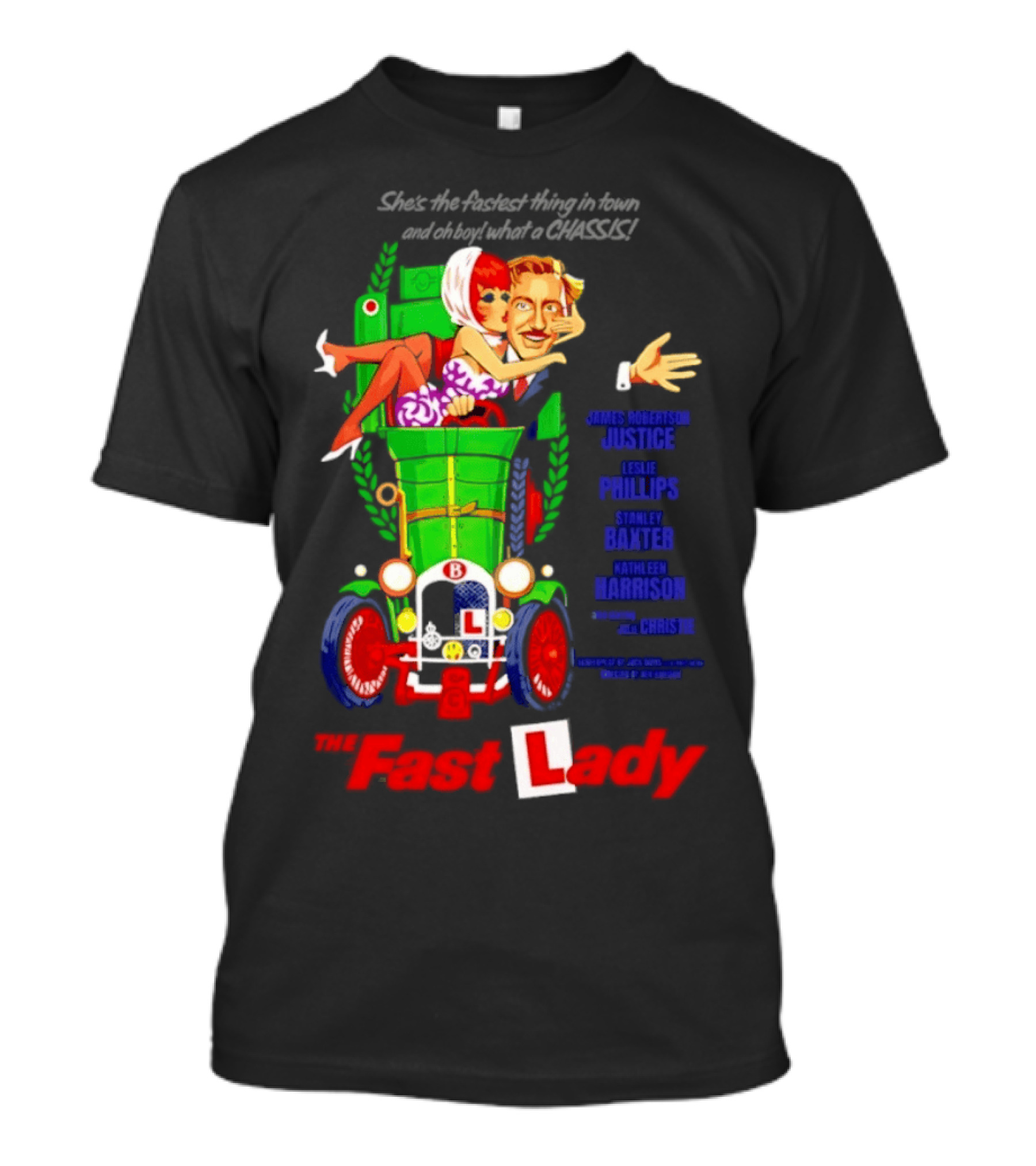 The Fast Lady Classic Comedy Movie T-Shirt
