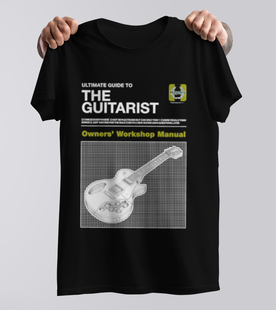 Owners' Workshop Manual For The Guitarist Ultimate Guide T-Shirt