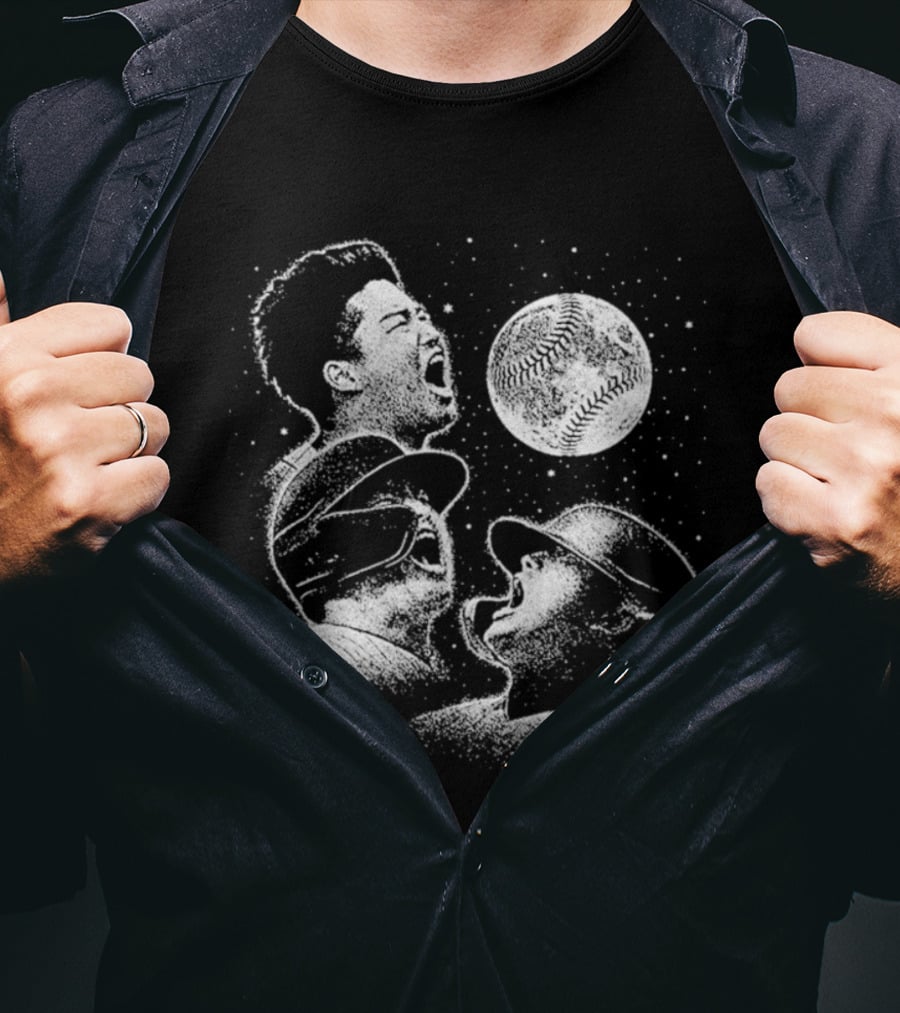 Three Mune Moon Monkey Magic Moonlight T-Shirt